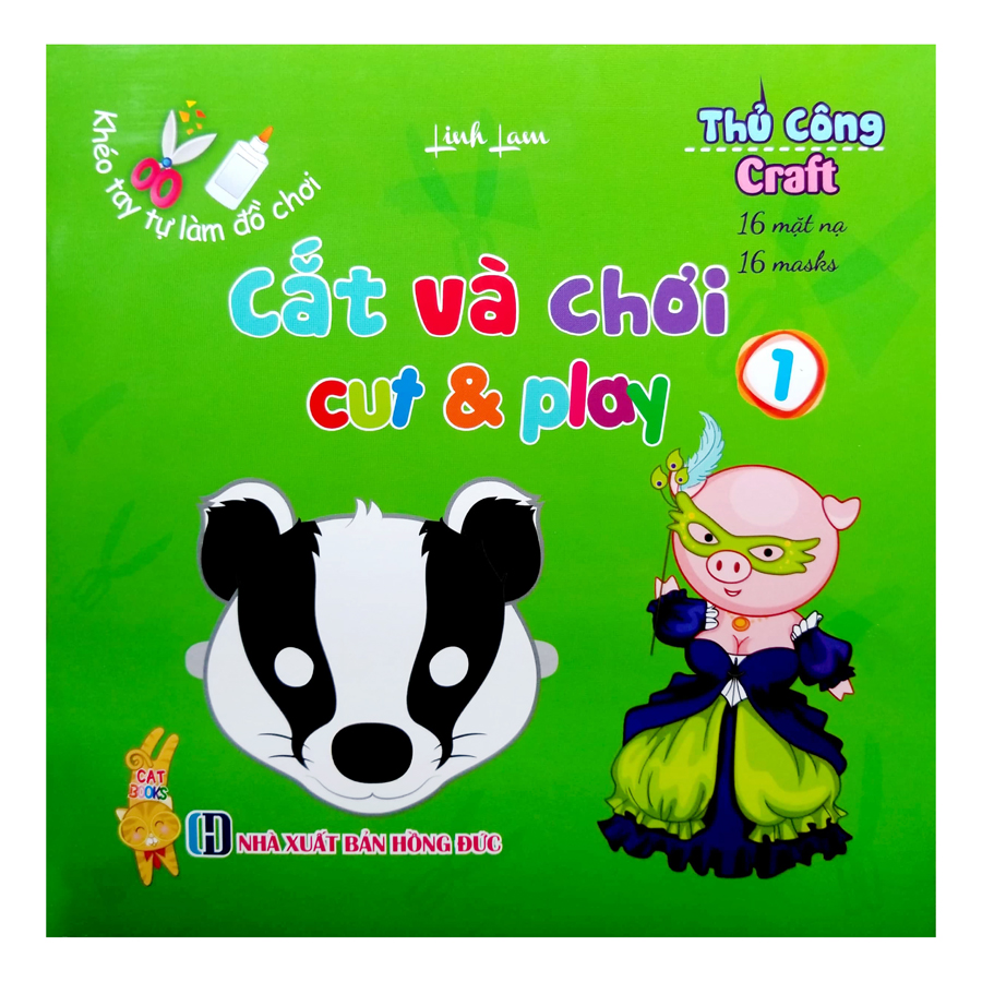 Combo Khéo Tay Tự Làm Đồ Chơi :Cắt Và Chơi
