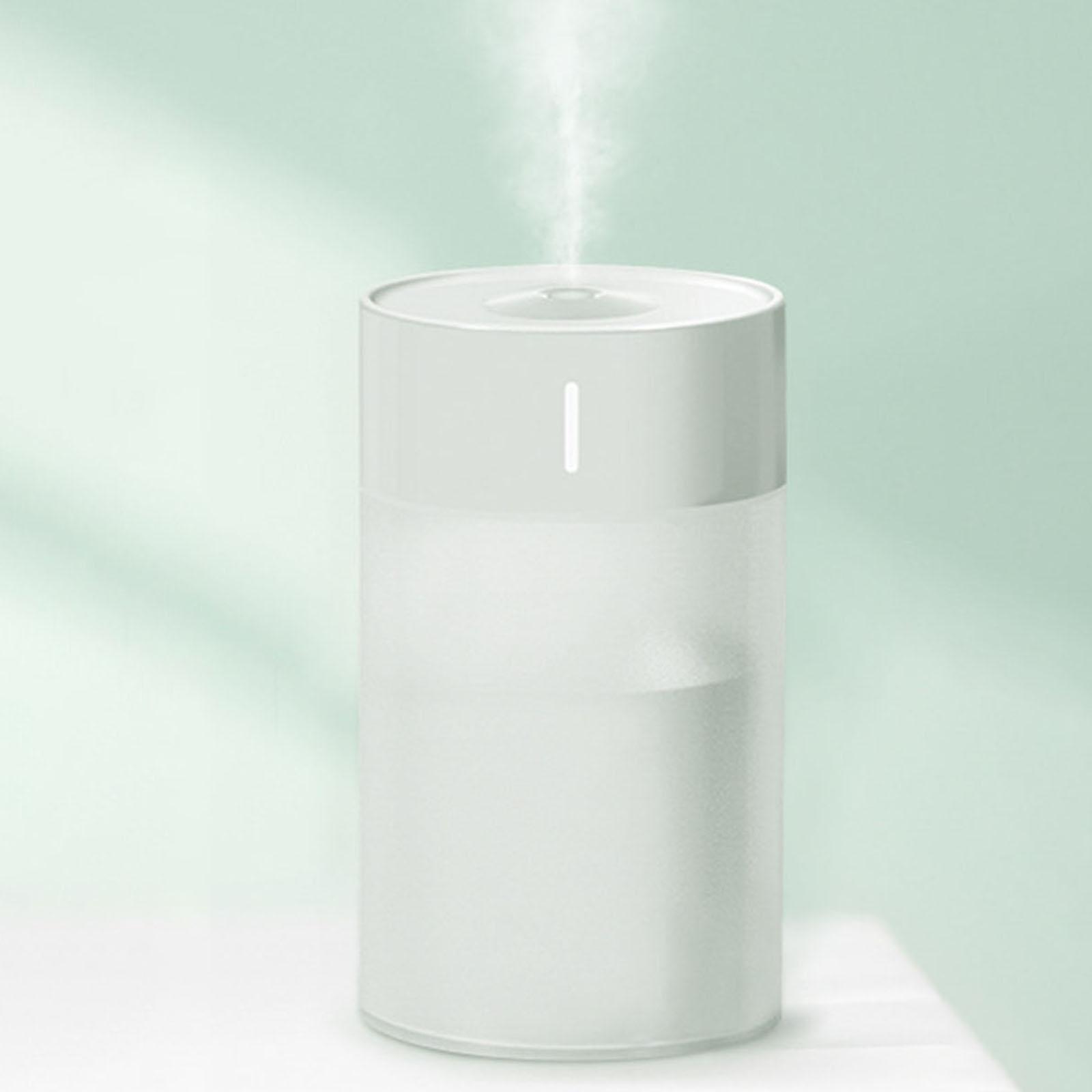 260ml Air Humidifier Desktop Portable Adjustable for Car Home Yoga Bedroom White