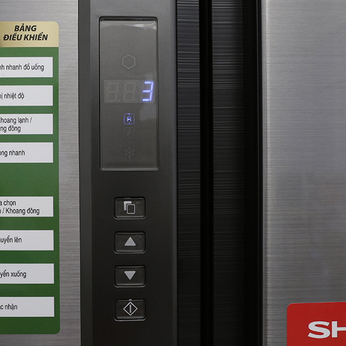 Tủ Lạnh Inverter Sharp SJ-FX680V-ST - Hàng chính hãng