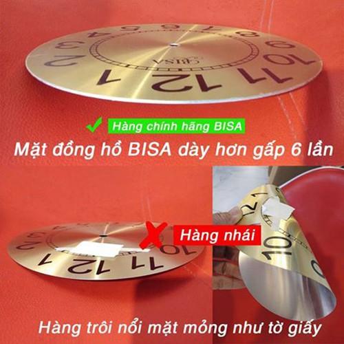 Đồng hồ treo tường thương hiệu BISA  size 70cm