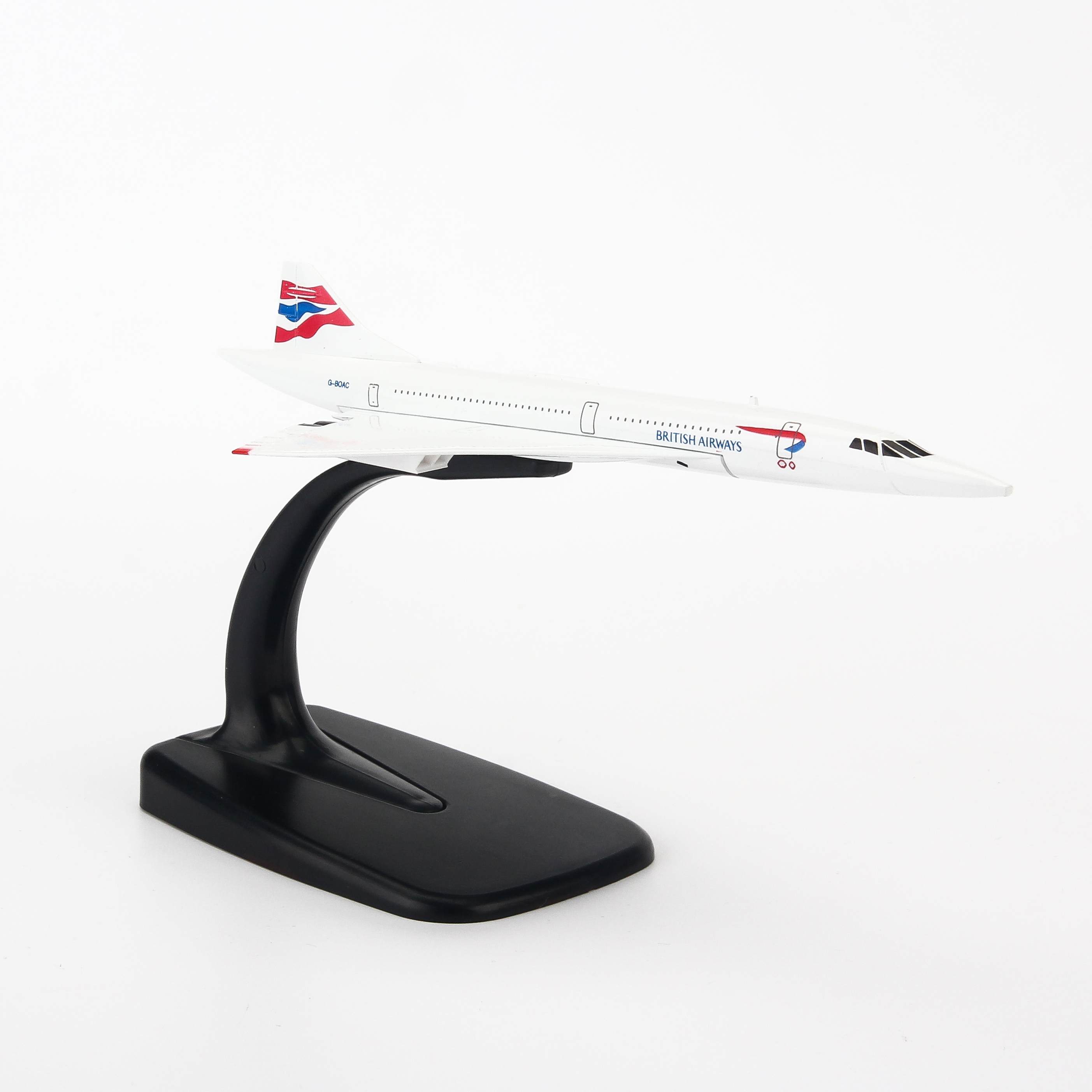 Mô hình máy bay Concorde British Airways 16cm MBMHS16