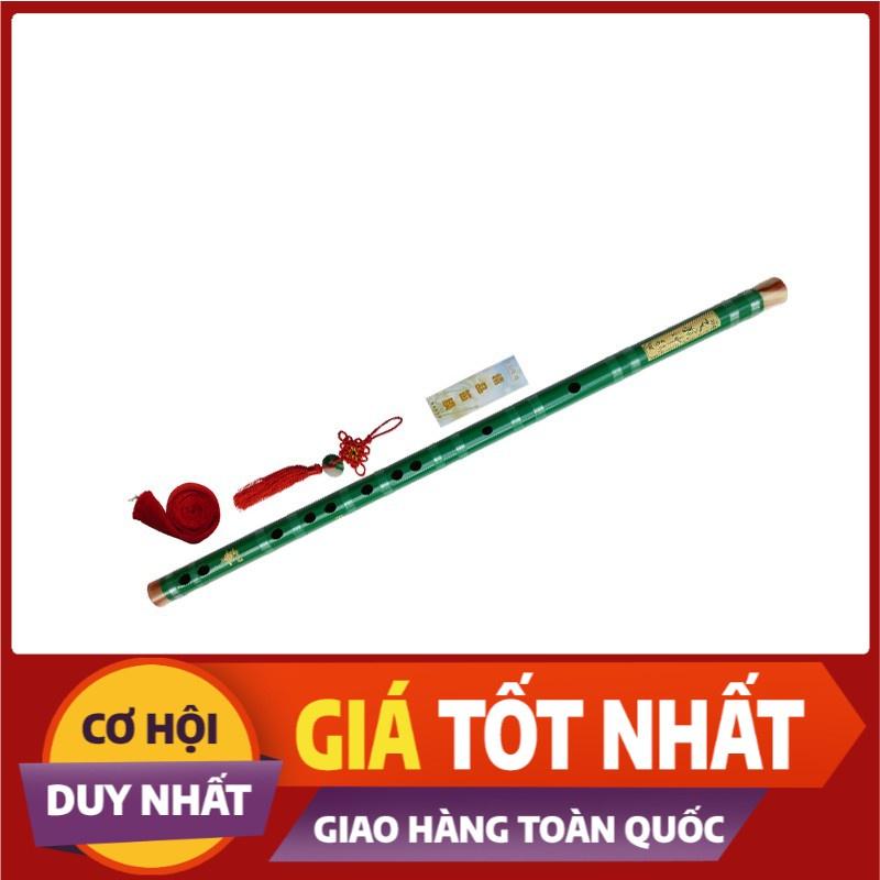 Free Ship Sáo dizi xanh ngọc Không Khớp