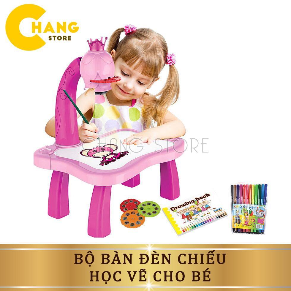 Bàn vẽ có đèn chiếu sáng thông minh có nhạc cho bé