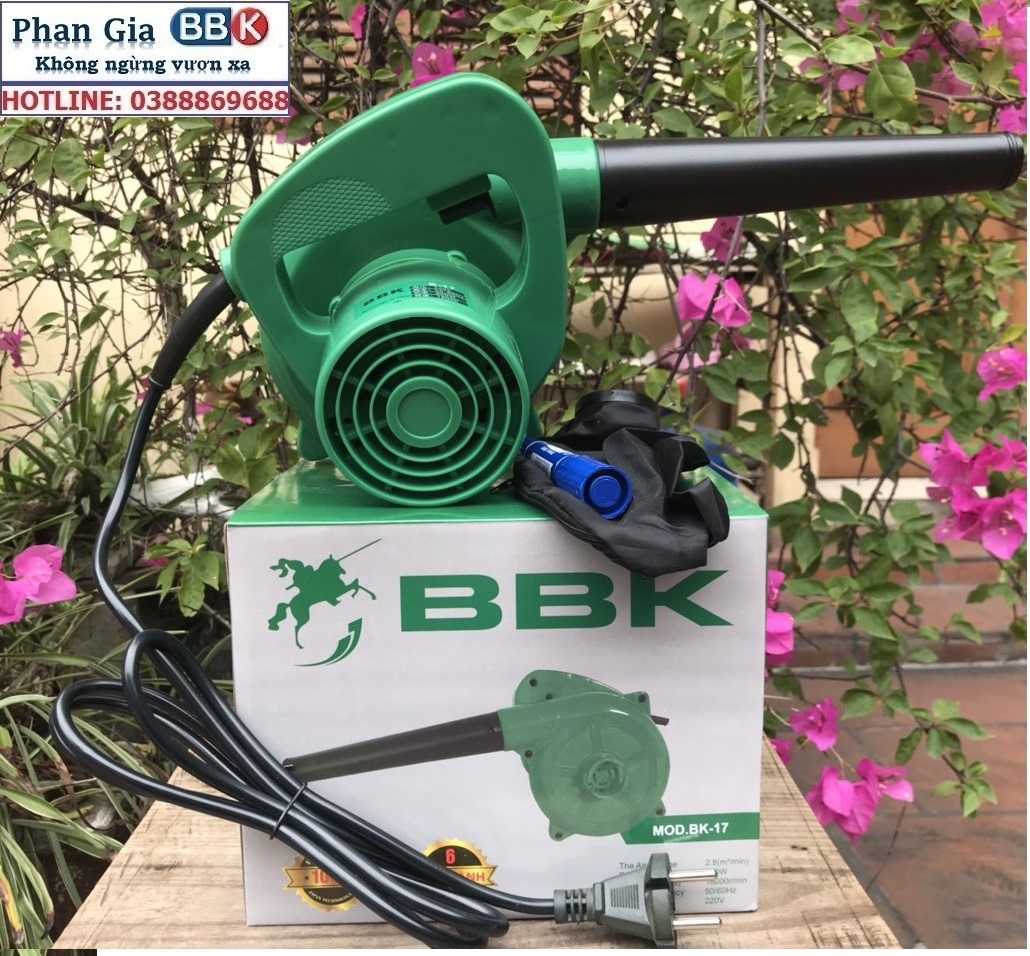 Máy Thổi &amp; Hút Bụi BBK, Công Suất 1200W Cực Mạnh - Máy Hút Bụi Đa Năng - 100% Lõi Đồng