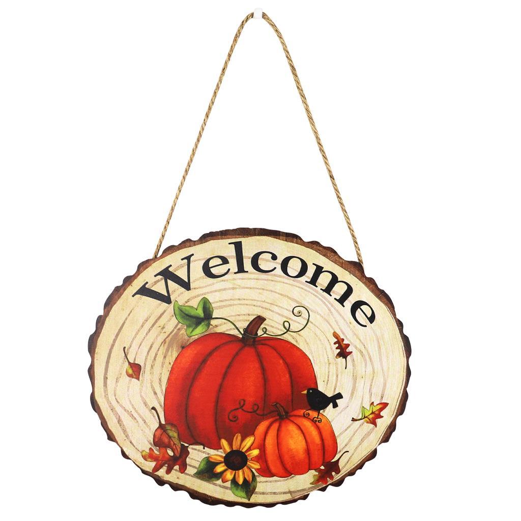 Fall   ing Sign Harvest Decoration ers Bird