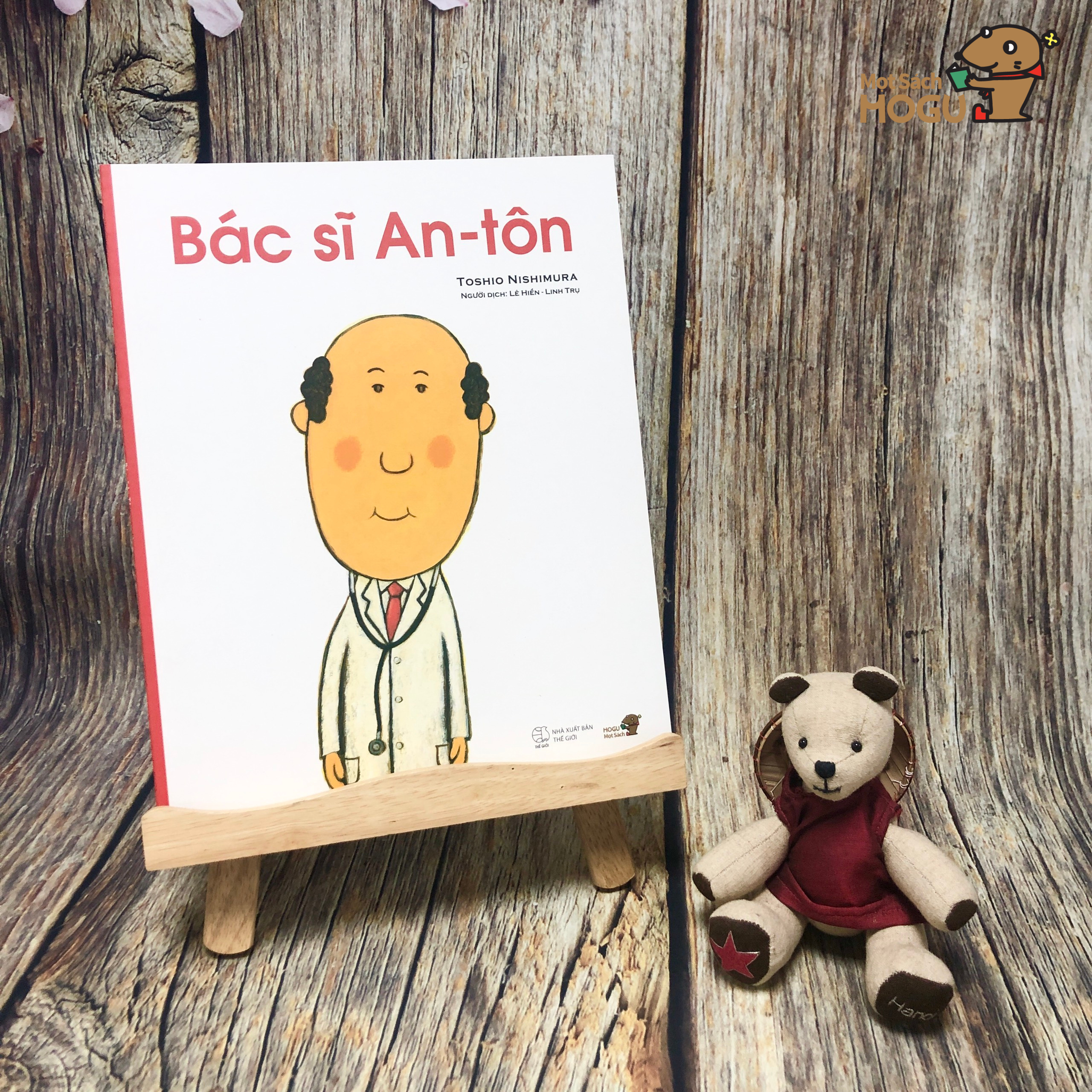 Truyện Ehon bé 3-4-5 tuổi - Bác sĩ An-tôn - Ngày bận rộn
