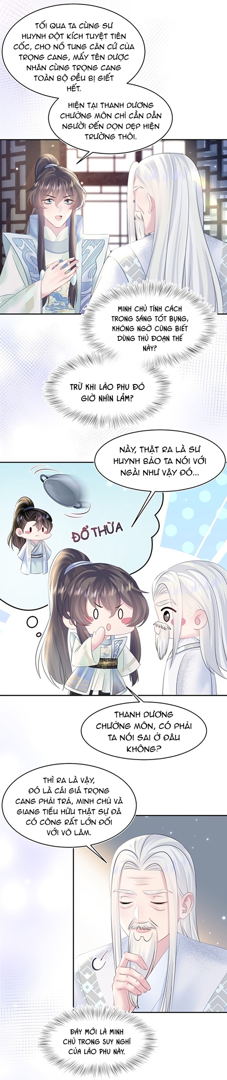 bạch liên hoa tuyệt mĩ dạy học online chapter 115 6