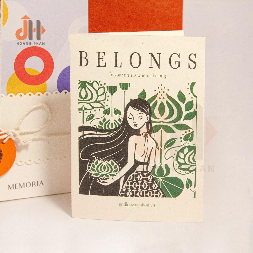 Bộ Quà Tặng Sổ Tay Memoria - BELONGS phiên bản 02