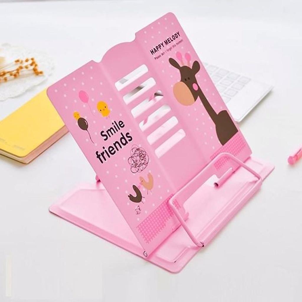 Giá Đỡ Kẹp Sách Thông Minh Chống Cận Thị, Chống Gù Lưng, Giữ Sách Vở Chắc Chắn Cho Bé