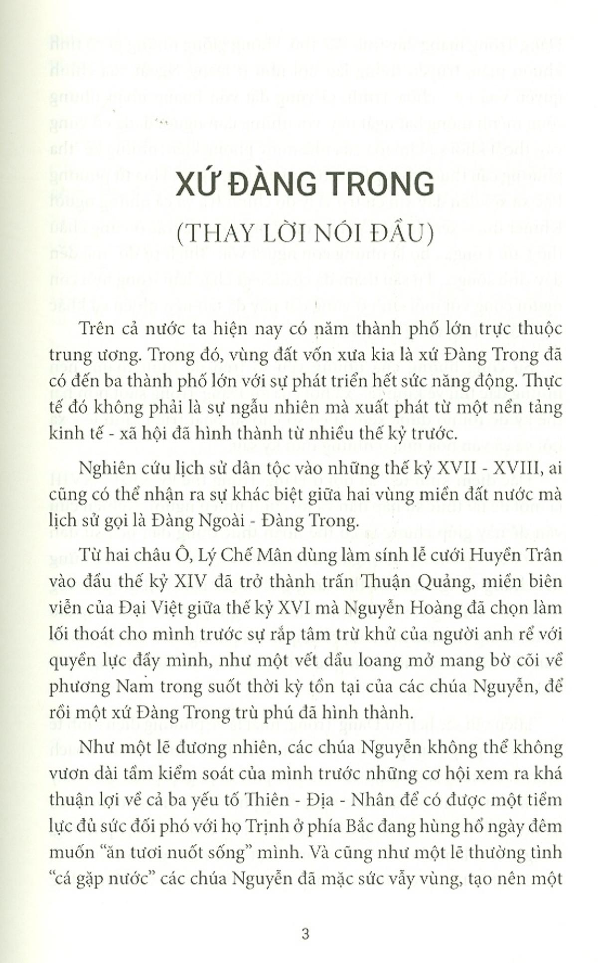 Đàng Trong Lịch Sử Và Văn Hóa