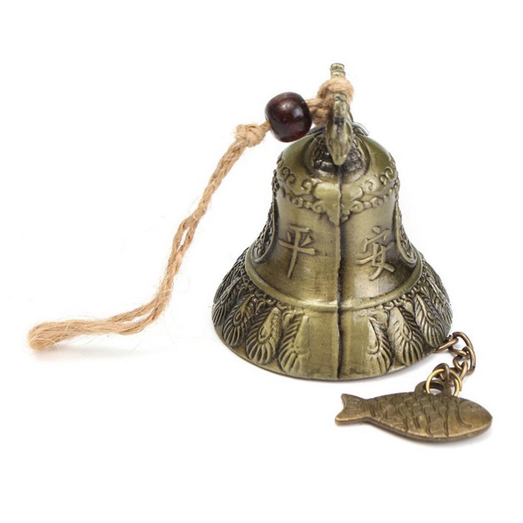 4X Lovely Metal Bells Wind Chime Outdoor Garden Hanging Ornament