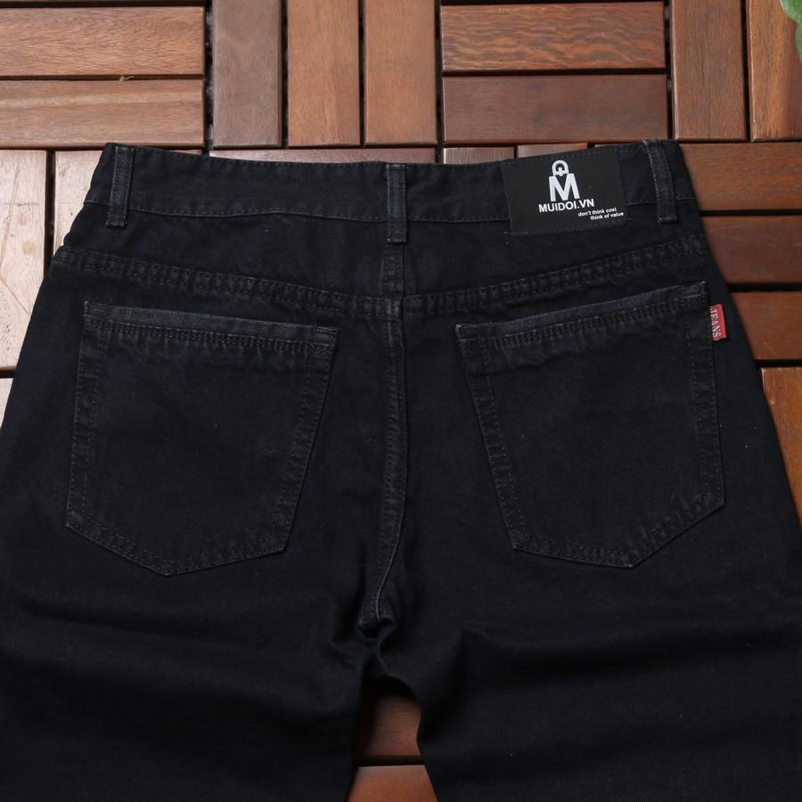 Quần short jean nam đen GN169 Gấu Nâu