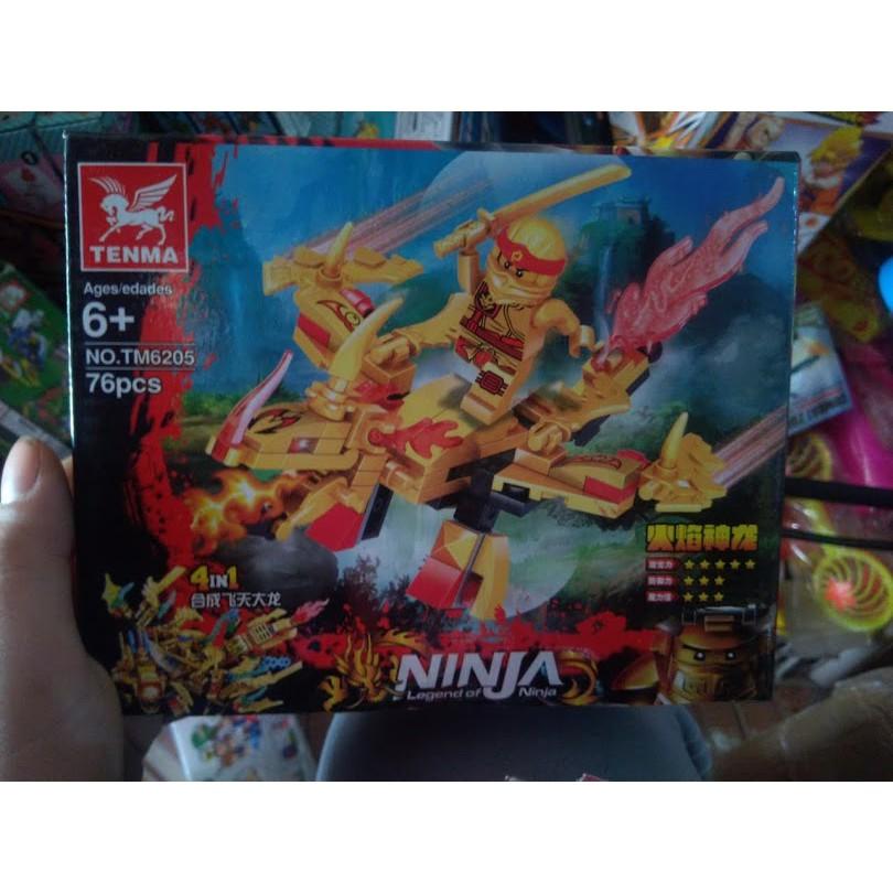 HỘP LẮP RÁP NINJAGO RỒNG VÀNG