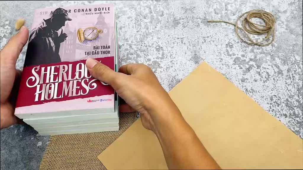 Sách - Combo 5 Tập Sherlock Holmes -