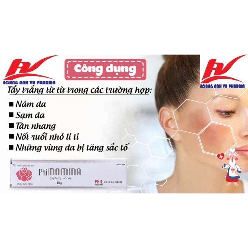 PHIL DOMINA - TẨY TRẮNG TỪ TỪ VÙNG DA THÂM NÁM DO MỤN, TÀN NHANG