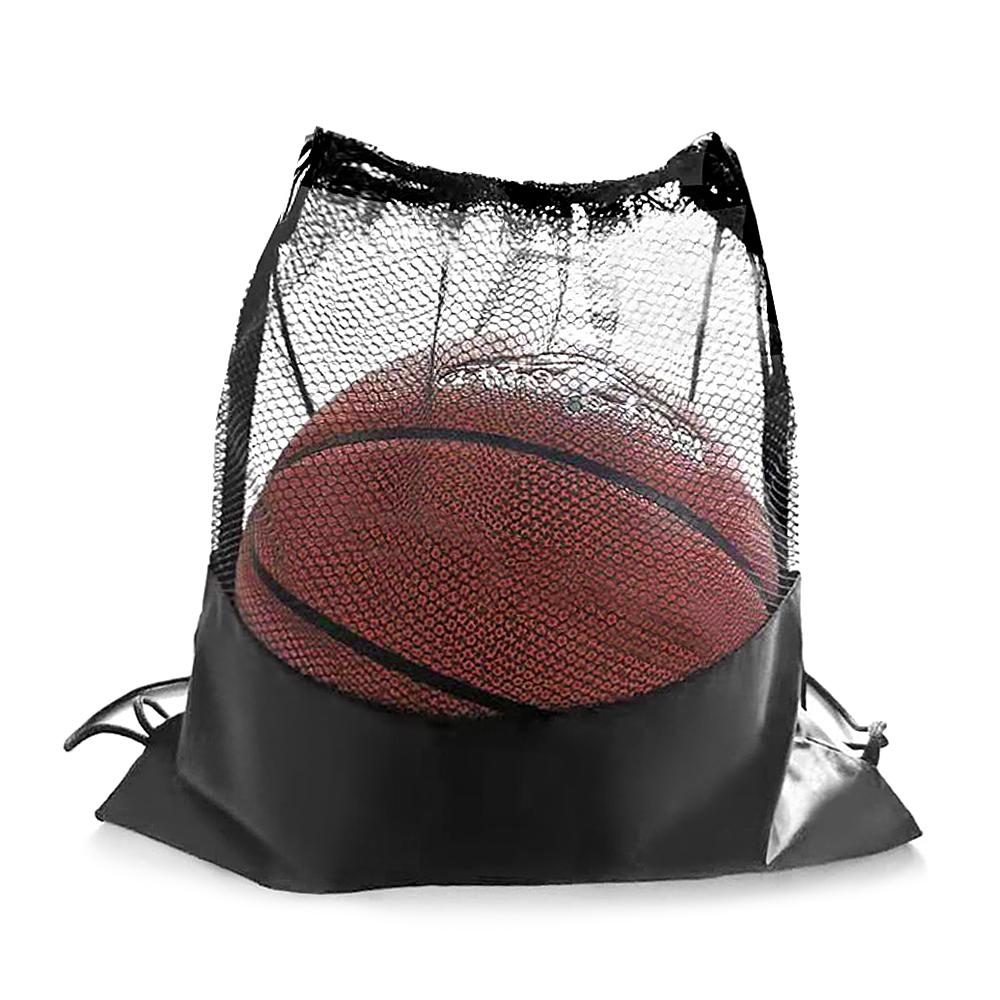 Túi lưới thể thao lưu trữ bóng đá di động, làm balo mang bóng, giày tập
