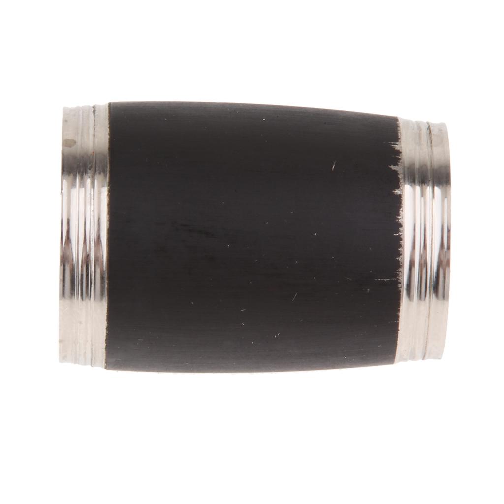 Metal & Bakelite Clarinet Two Section Tube Tuning Tube Adjustable E flat Clarinet Barrel Treble Pitch Pipe