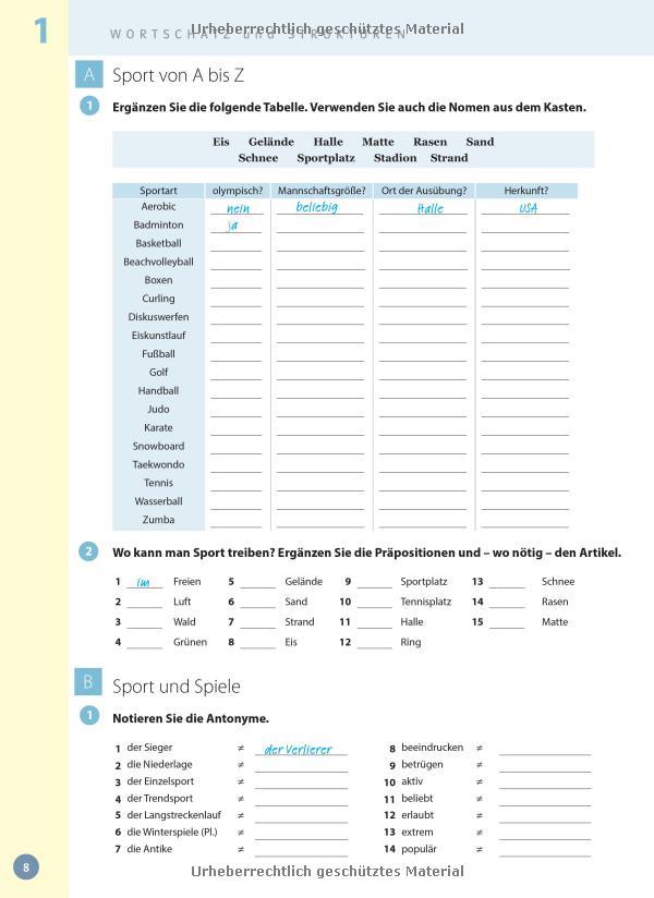 So geht's zu B2: Übungsbuch + MP3-CD: Vorbereitungskurs auf das Goethe-/ÖSD-Zertifikat B2