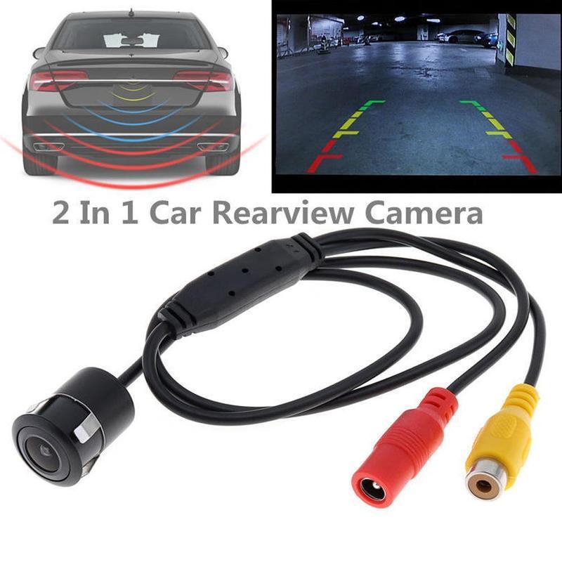 Camera Chiếu Hậu Tầm Nhìn Ban Đêm Góc Rộng 170 Độ Chống Thấm Nước Tiện Dụng Cho Xe Hơi
