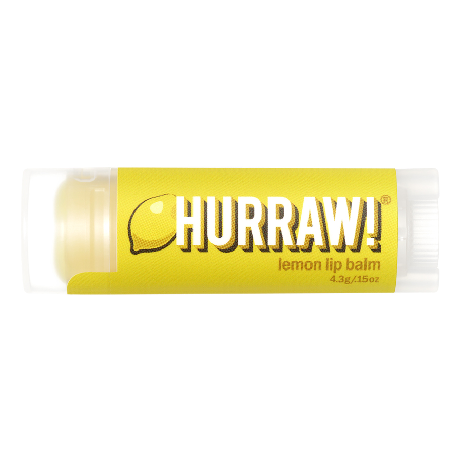 Son Dưỡng Môi Hurraw Hương Chanh Lemon Lip Palm (4.8g)