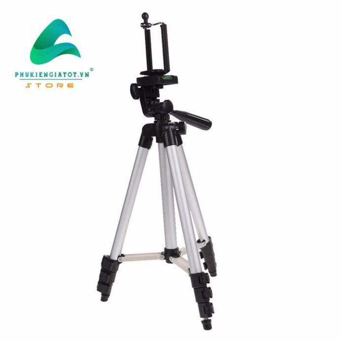 GẬY 3 CHÂN LIVESTREAM CHỤP ẢNH TỪ XA, TRIPOD CHỤP ẢNH ĐIỆN THOẠI XẾP GỌN