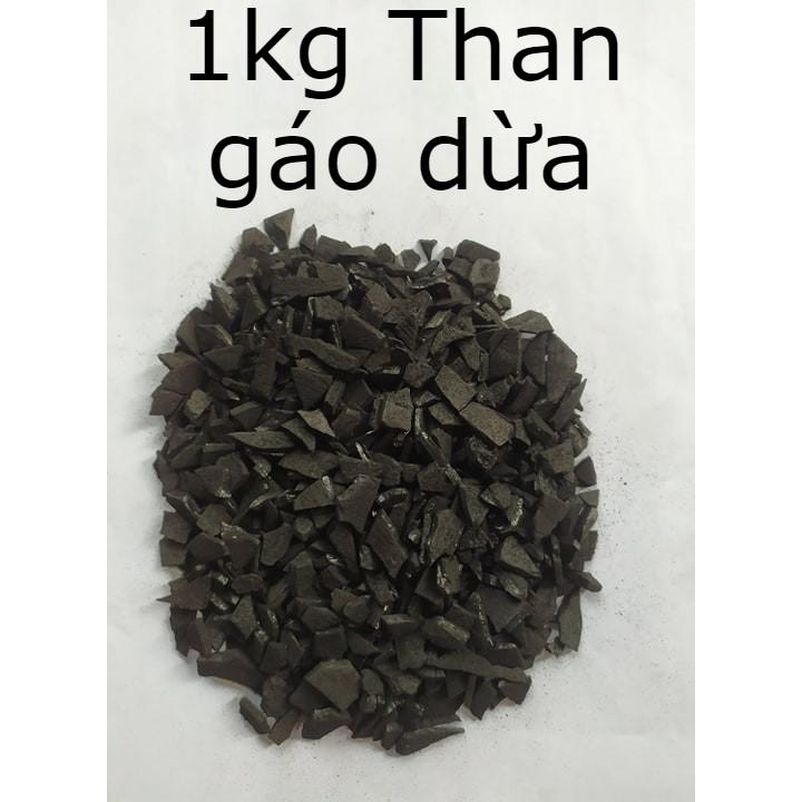 Than GÁO DỪA, than lọc nước, lọc khí.(4mm - 8mm) (1kg )