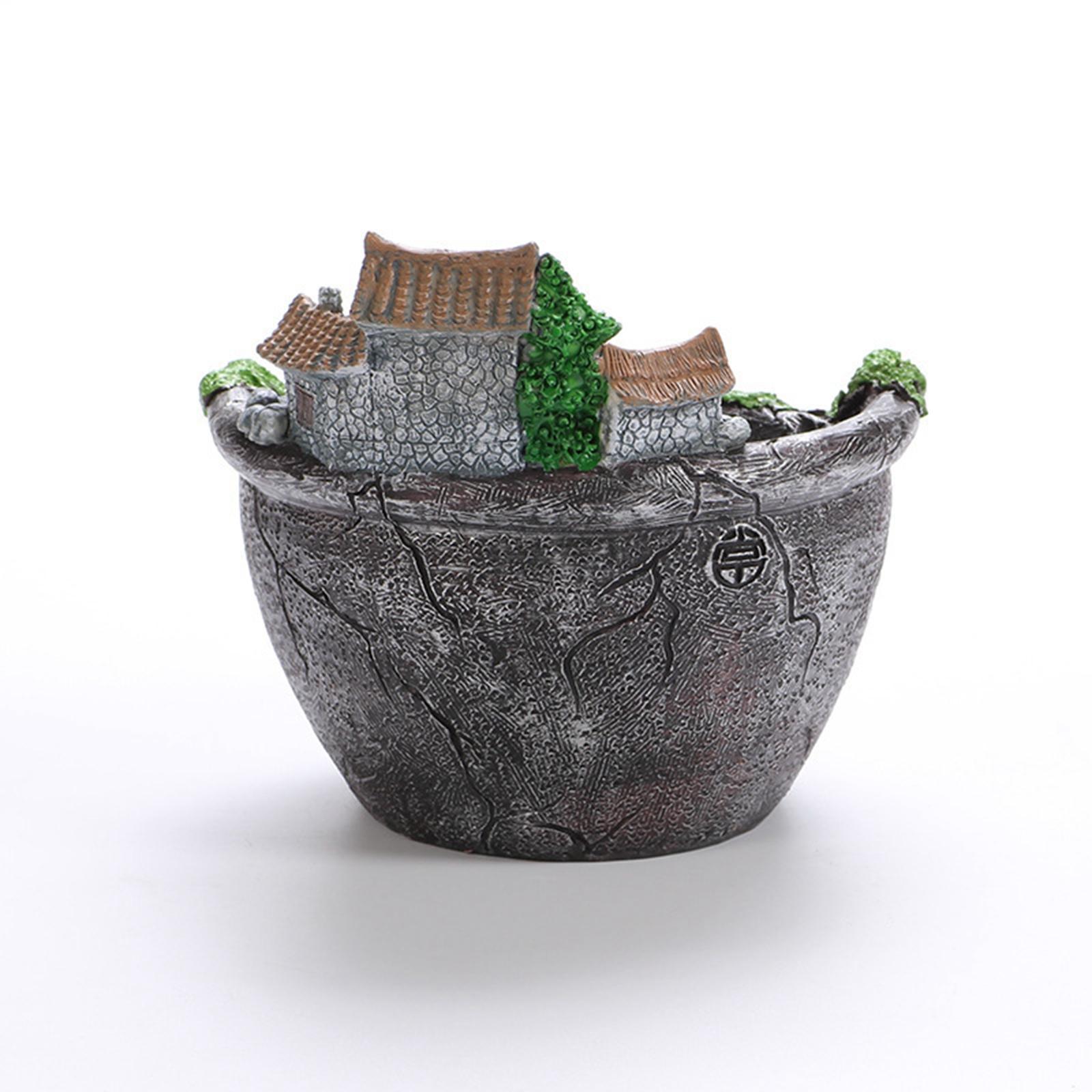 Succulent Plants Planter, Flower Pot  Micro Landscape Flowerpot for Bonsai