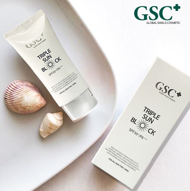 KEM CHỐNG NẮNG VẬT LÝ GSC+ TRIPLE SUN BLOCK 50G