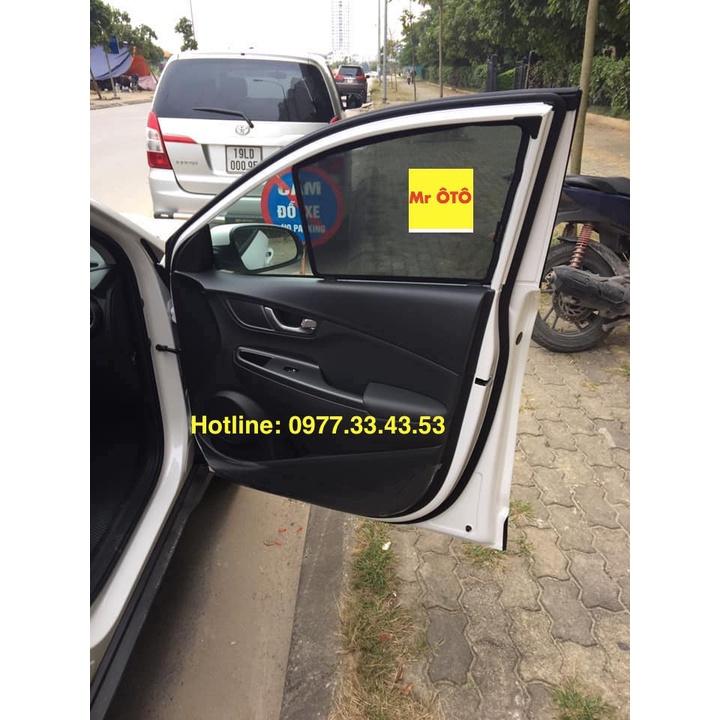 Rèm Che Nắng Xe Huyndai Kona Hàng Loại 1. Cam Kết Vải Dày Dặn, Chuẩn Khít Theo Xe