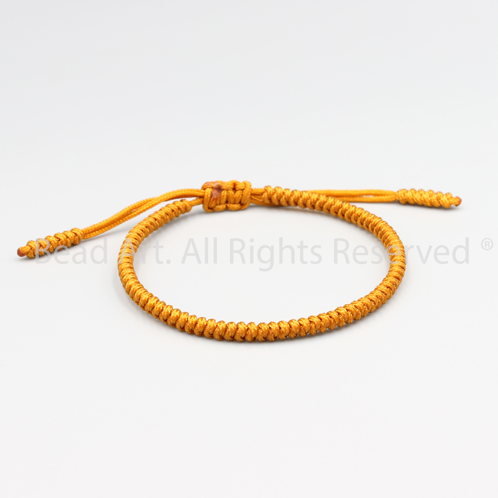 Vòng Tay Thắt Dây Phong Cách Tibet Handmade , Vòng Tay Phong Thuỷ - Bead Art