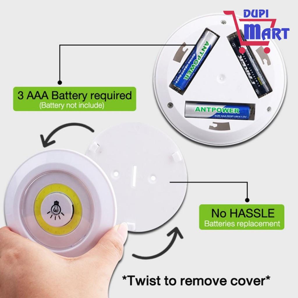 Bộ 3 Đèn led đa năng dán tường cao cấp - Đèn LED Dán Tủ Quần Áo