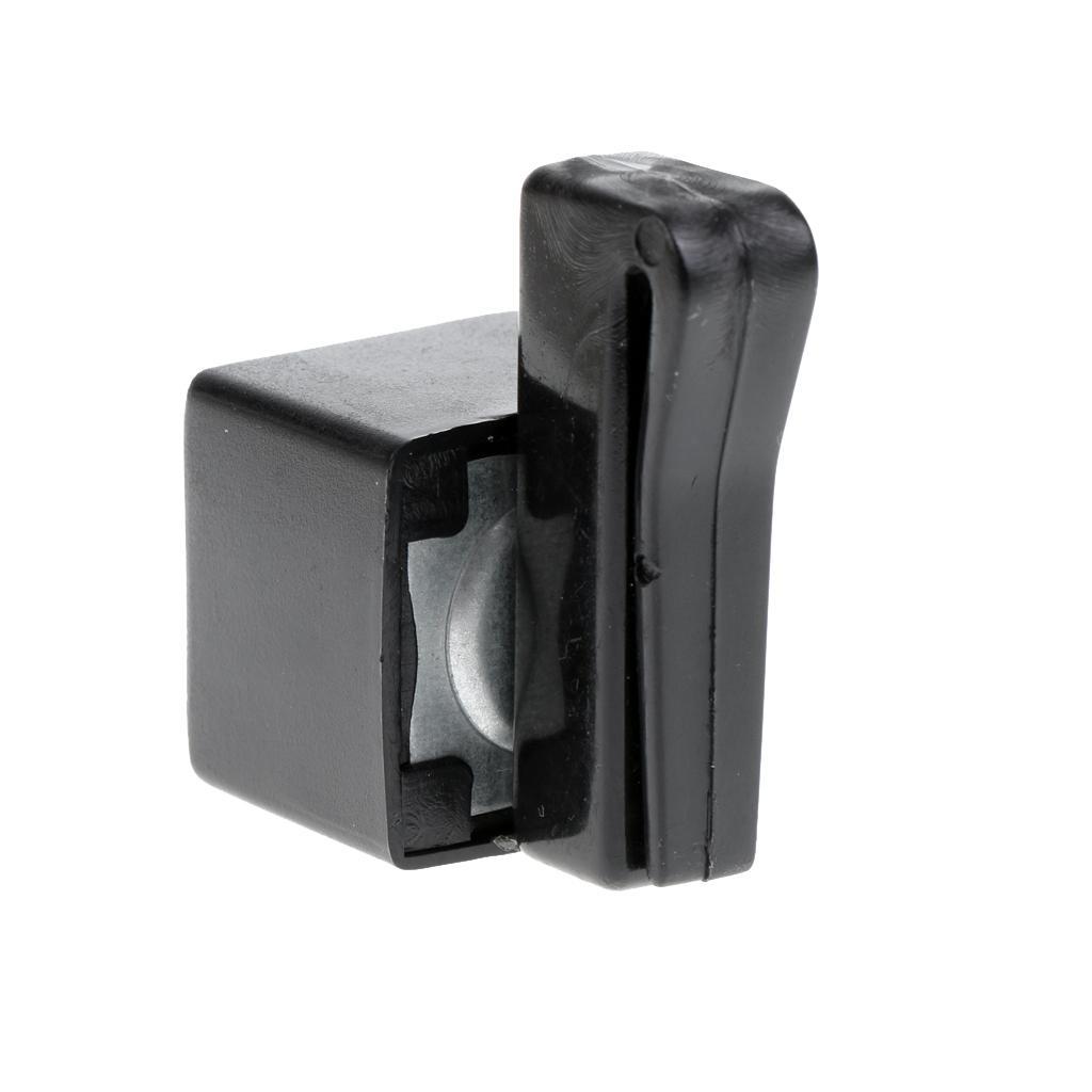 2 Pieces Billiards Accessories Magnetic Pool Cue Chalk Holder with Belt Clip
