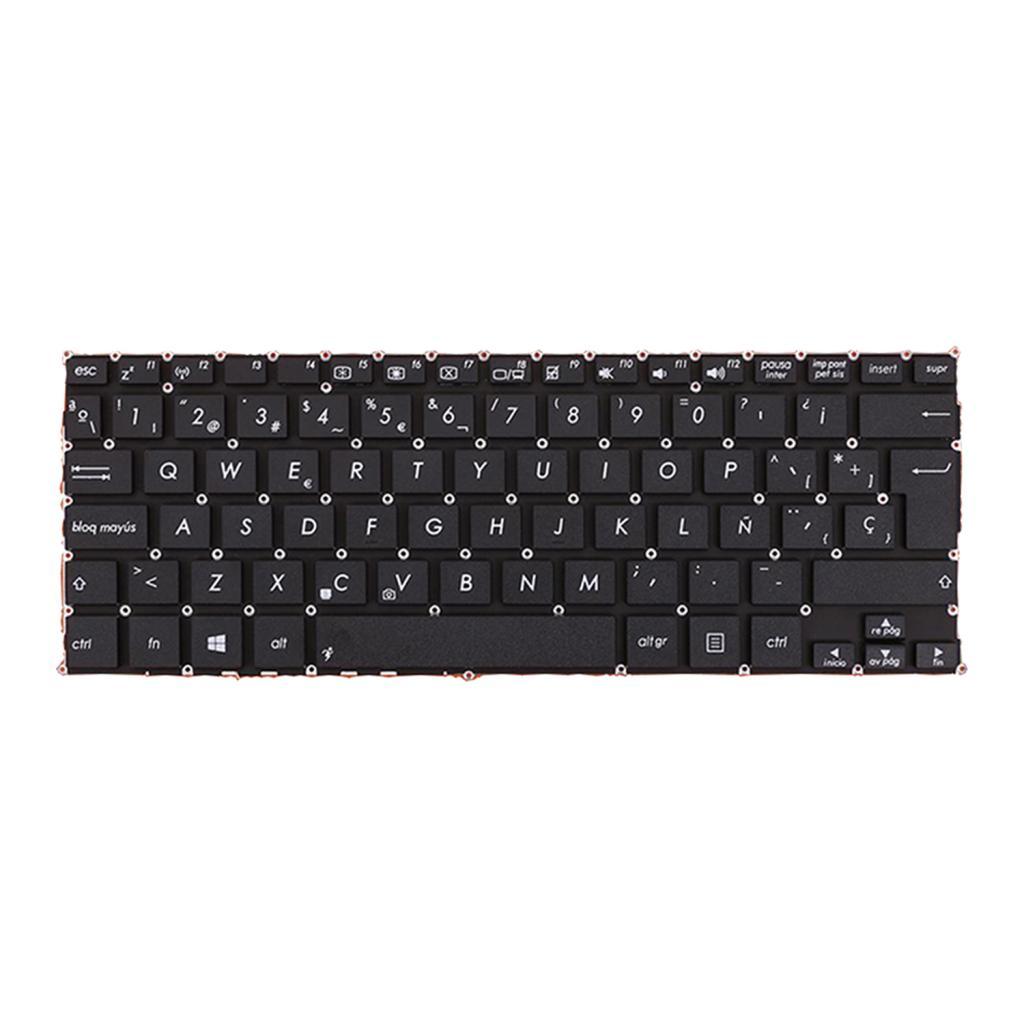 Black Keyboard Replacement For ASUS X201 X201E S200 X202e Laptop - Spanish