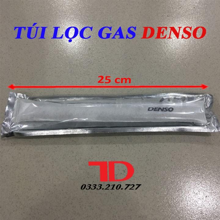Túi lọc gas DENSO 25cm, Phin lọc gas DENSO