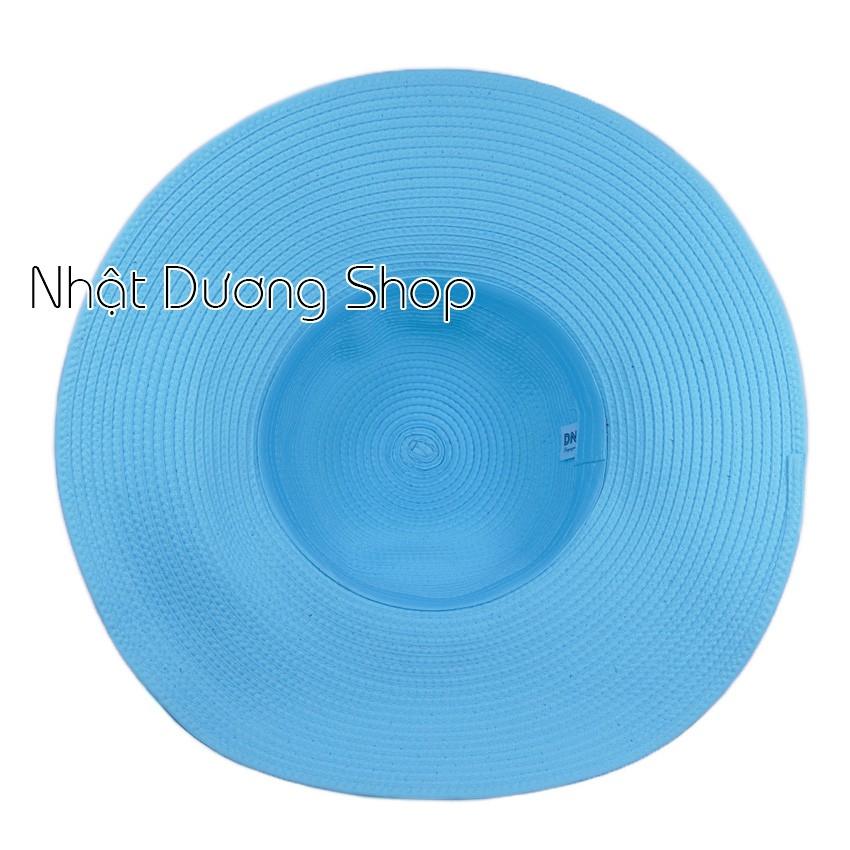 Nón bo nữ vành rộng 11 cm, vòng đầu 56 cm - chất liệu vải cói đẹp thích hợp cho chị em phụ nữ