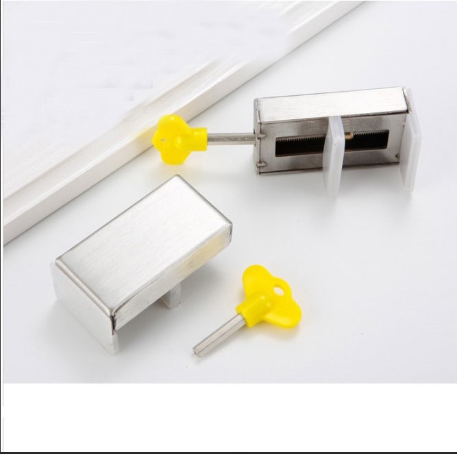 Chốt chặn cửa hợp kim nhôm thông minh tiện dụng, chốt khóa cửa hợp kim an toàn tiện dụng