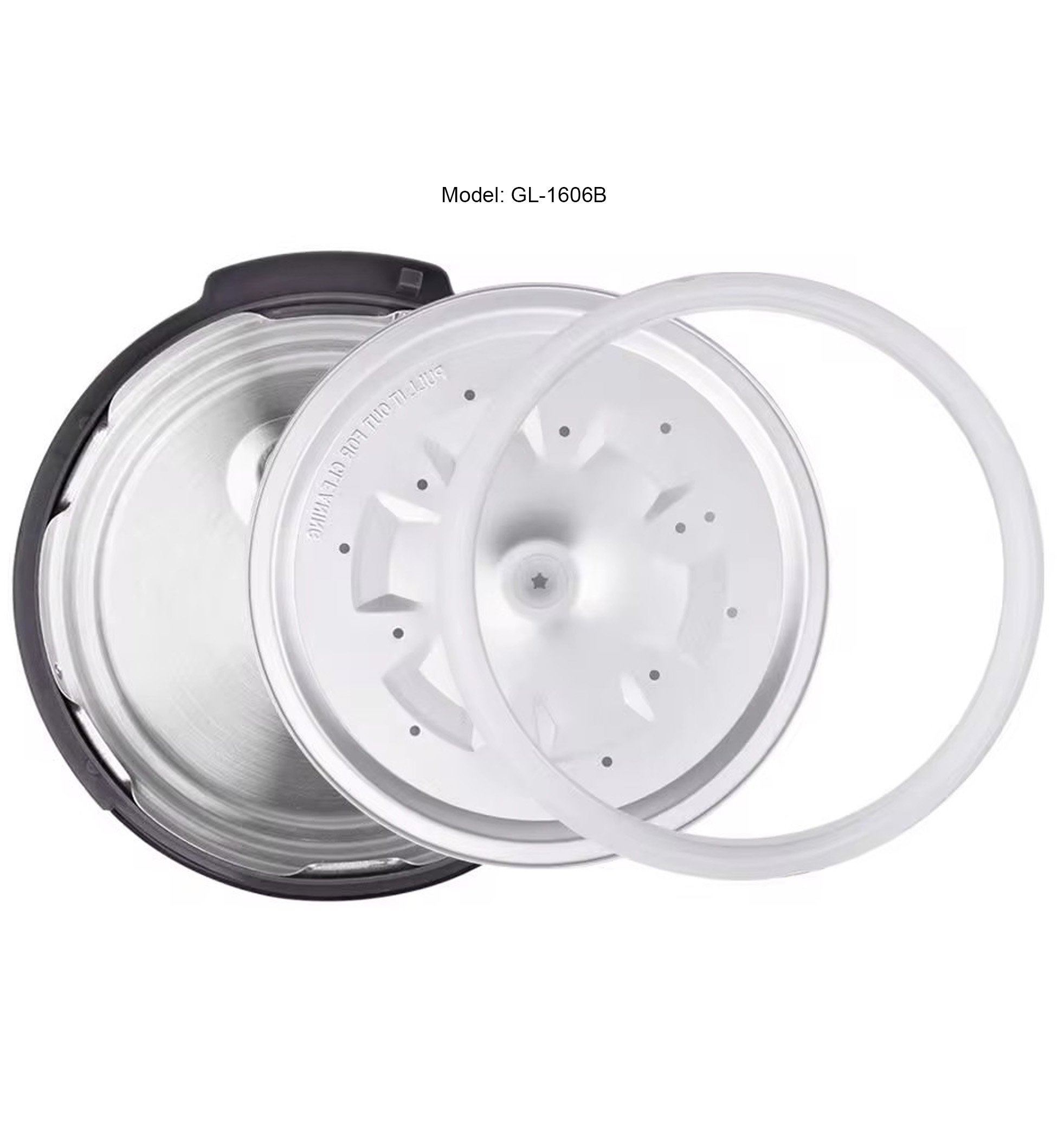Nồi Áp Suất Điện Gali GL-1606B. Dung tích 6L, nồi đa năng 12 chức năng nấu. Thiết kế hiện đại, nhỏ gọn. Hàng chính hãng bảo hành 24 tháng.