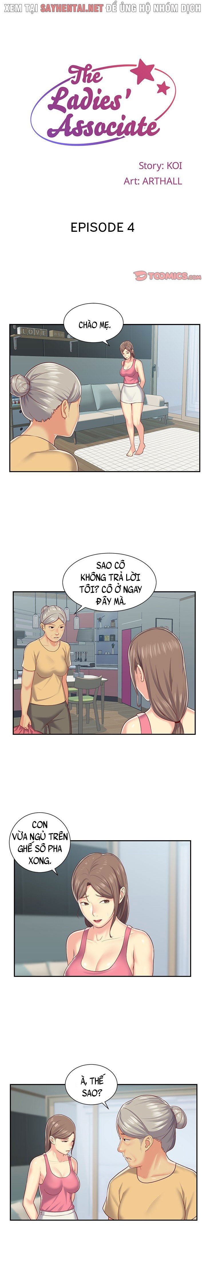 đồng minh của các quý cô chapter 4 1