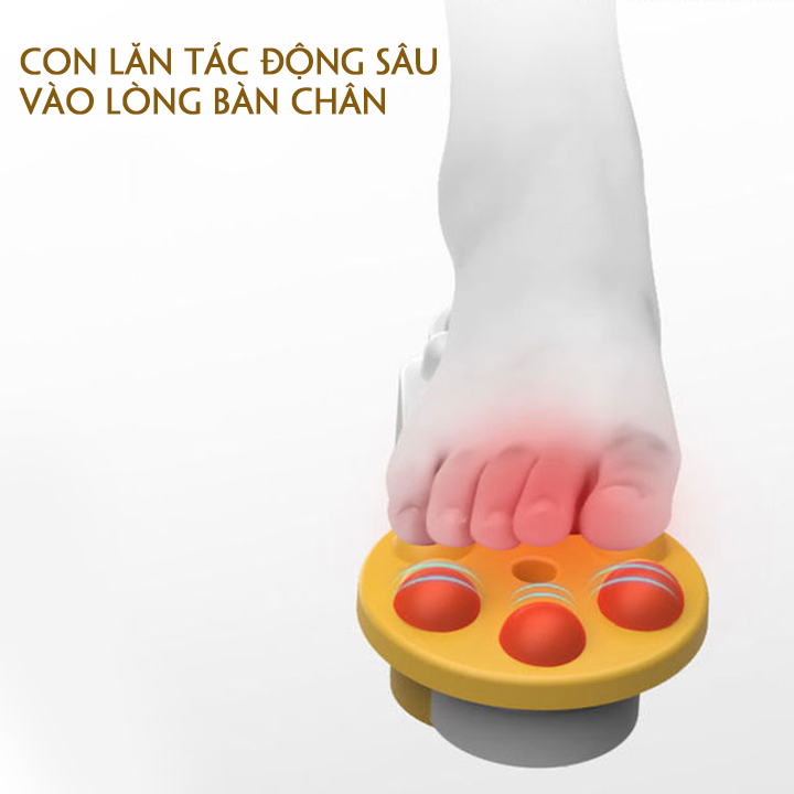 Máy Massage Chân Cao Cấp Con Lăn Xoay 3D, 4 Túi Khí Trước Và Sau Với Phương Pháp Bấm Huyệt 28 Điểm, Bồn Ngâm Chân Massage Tự Động Làm Nóng