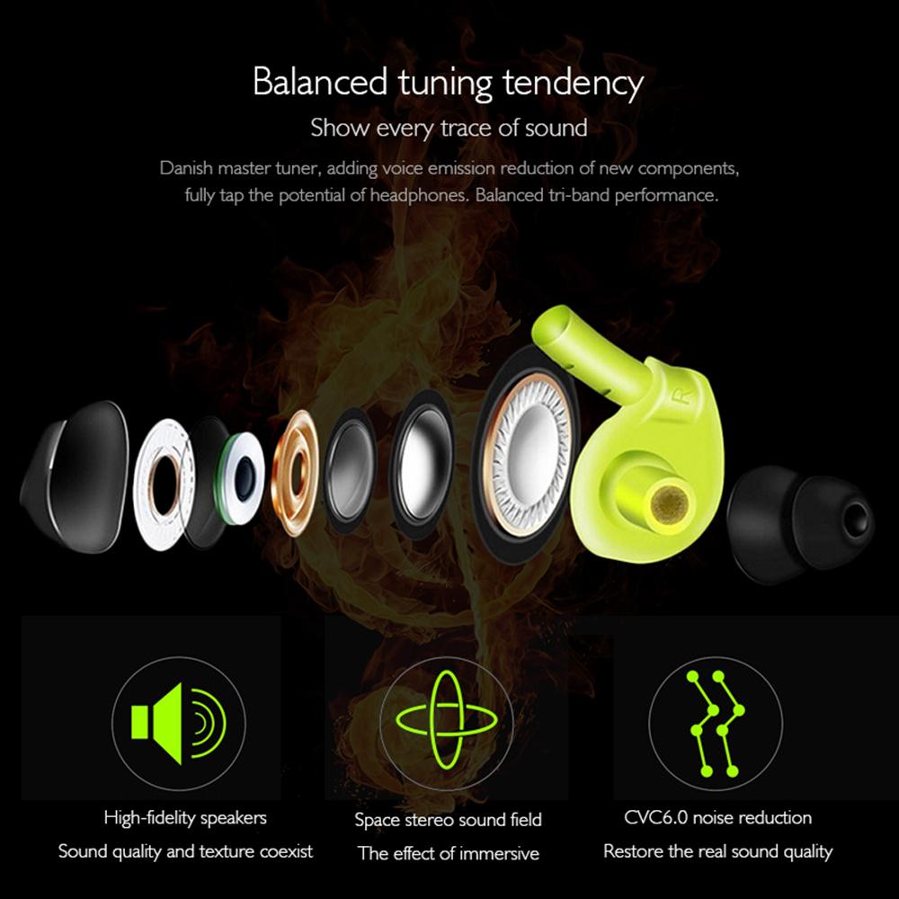 Tai nghe FONGE S500 có dây chống thấm nước,siêu trầm,âm thanh nổi