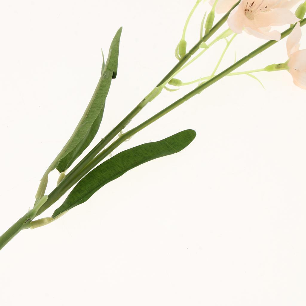 Silk Orchid Flower Wedding Party Bouquet DIY Crafts Home Decor