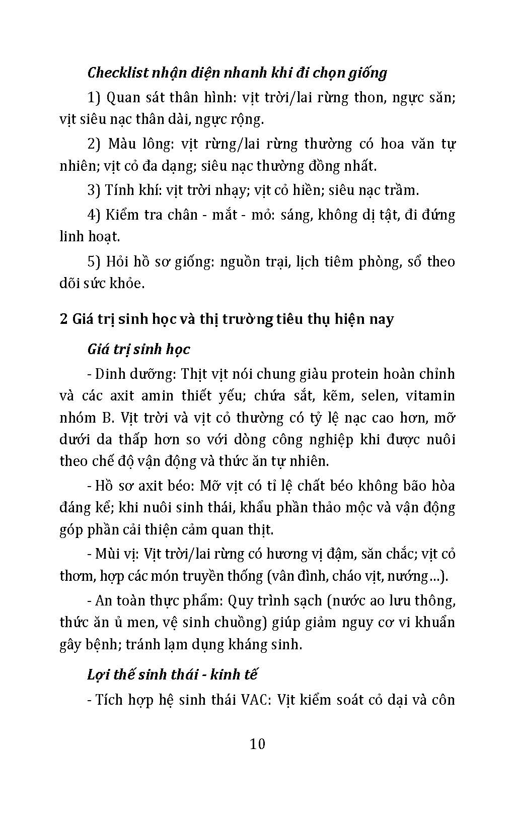 Nuôi Vịt Trời, Vịt Cỏ Tại Ao Nhà (Tủ sách Làm Nông Kiểu Mới - Xanh, Sạch, Bền Vững)