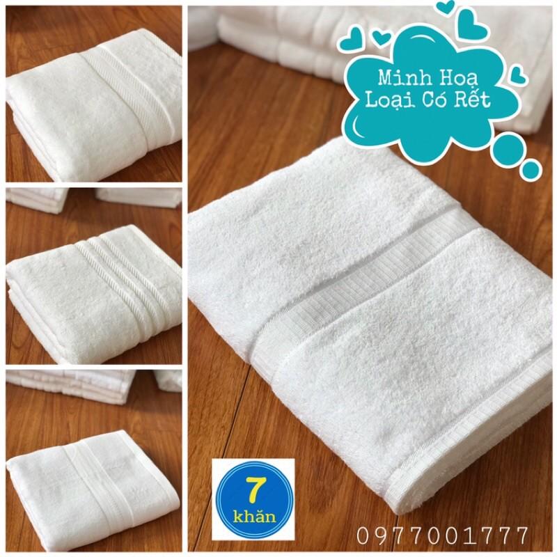 Khăn tắm Khách Sạn xuất dư 100% Cotton - 60x120cm/70x140cm