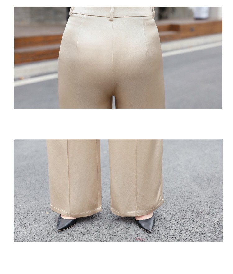 Quần tây satin