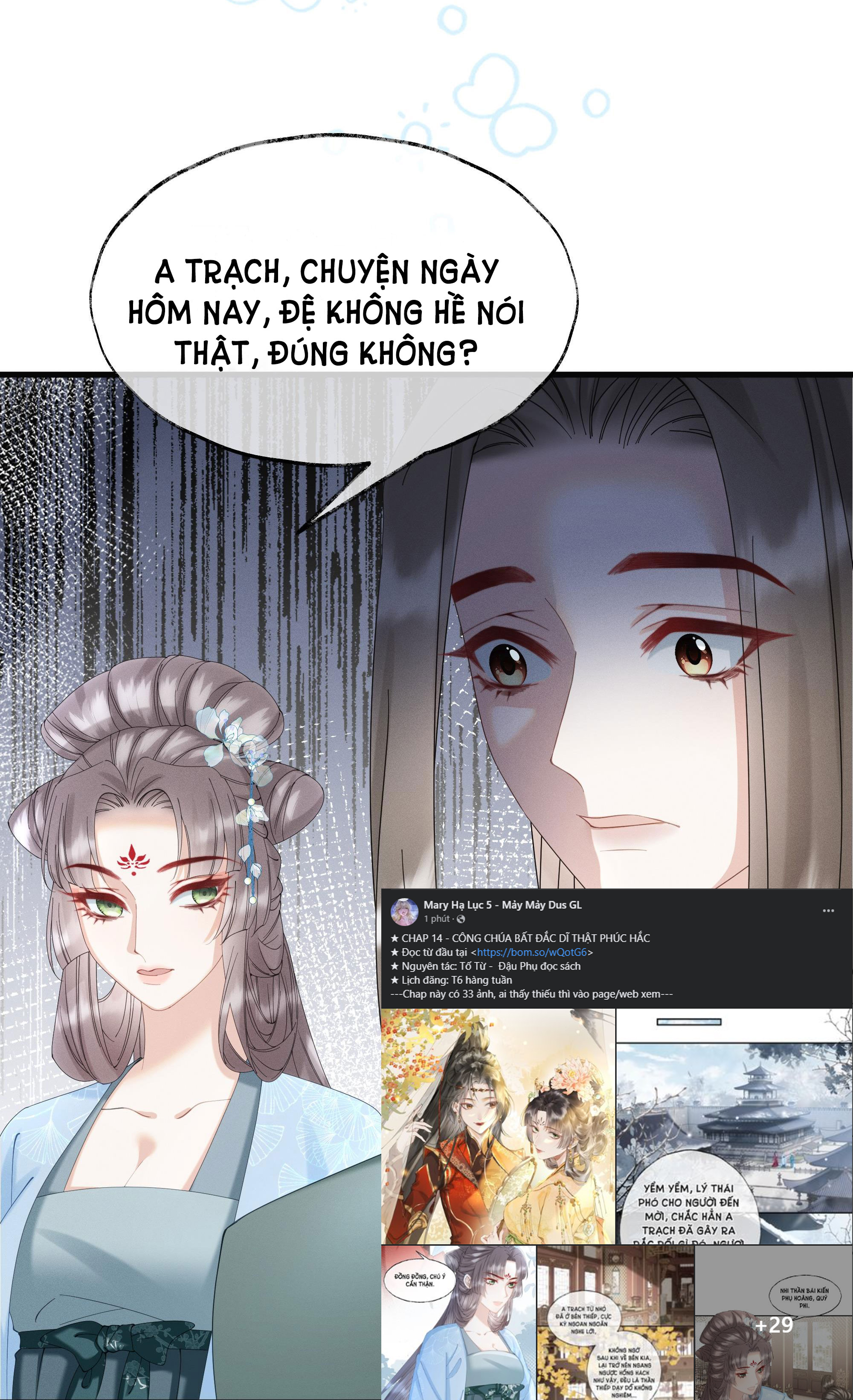công chúa bất đắc dĩ thật phúc hắc chapter 14 35