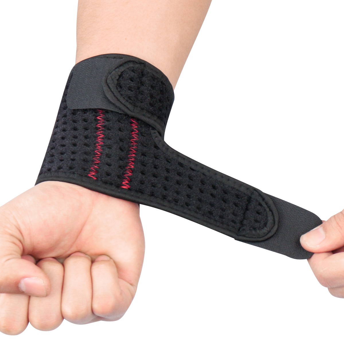 Combo 2 Băng Cổ Tay AOLIKES HW024 - Lò Xo Kép, Thoáng Khí, Dễ Điều Chỉnh