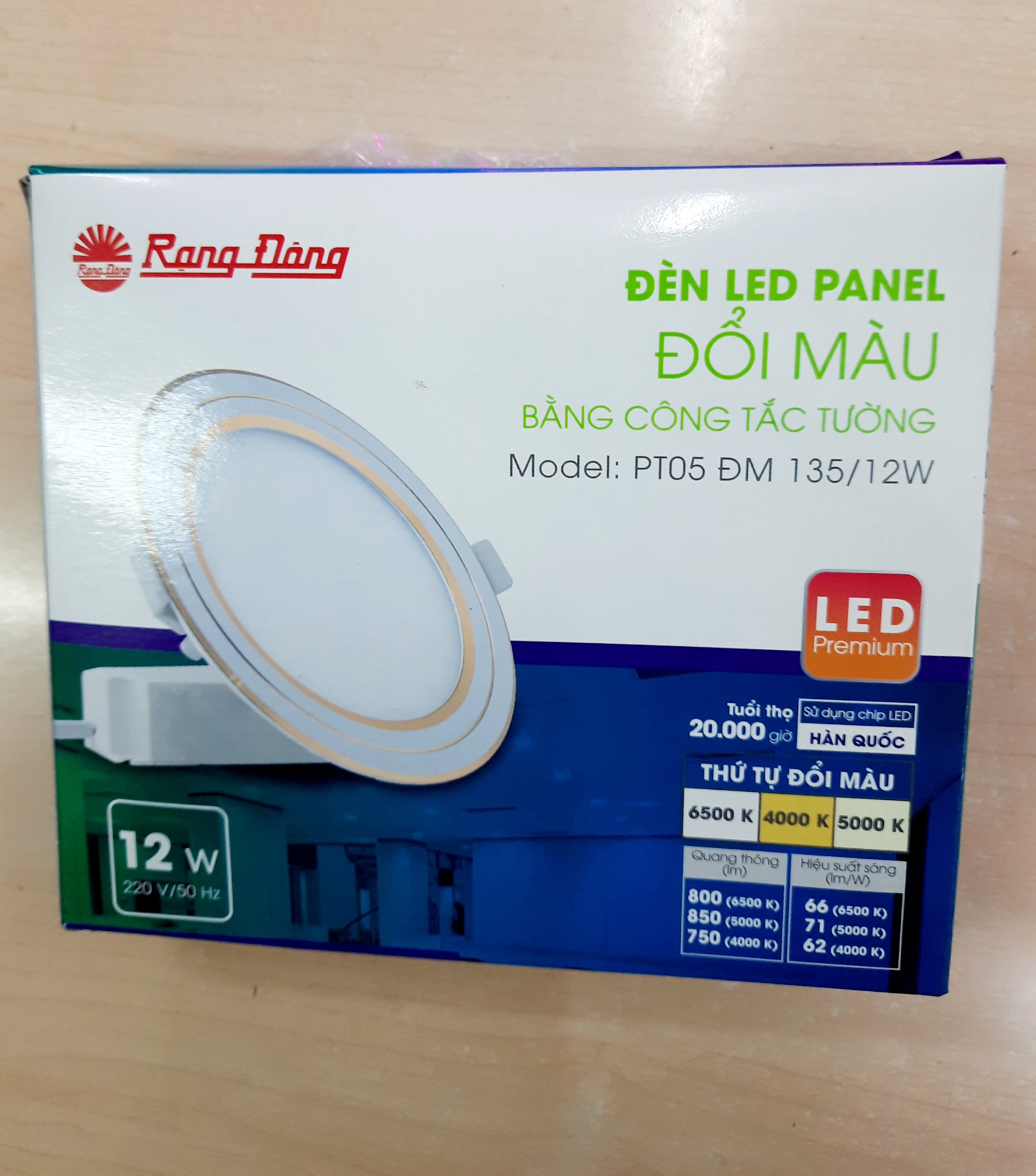 ĐÈN LED DOWNLIGHT 3 CHẾ ĐỘ RẠNG ĐÔNG