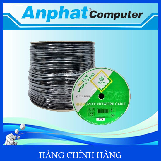 Cáp Mạng Ngoài Trời VELLY GOOD CAT6 FTP 23AWG CCA 0.57mm 305M – Hàng Chính Hãng
