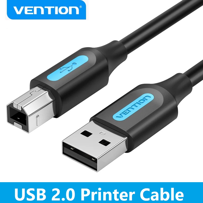 Cáp máy in USB 2.0 Vention VAS-A16 ( 1,5m-10m ) - Hàng Chính Hãng