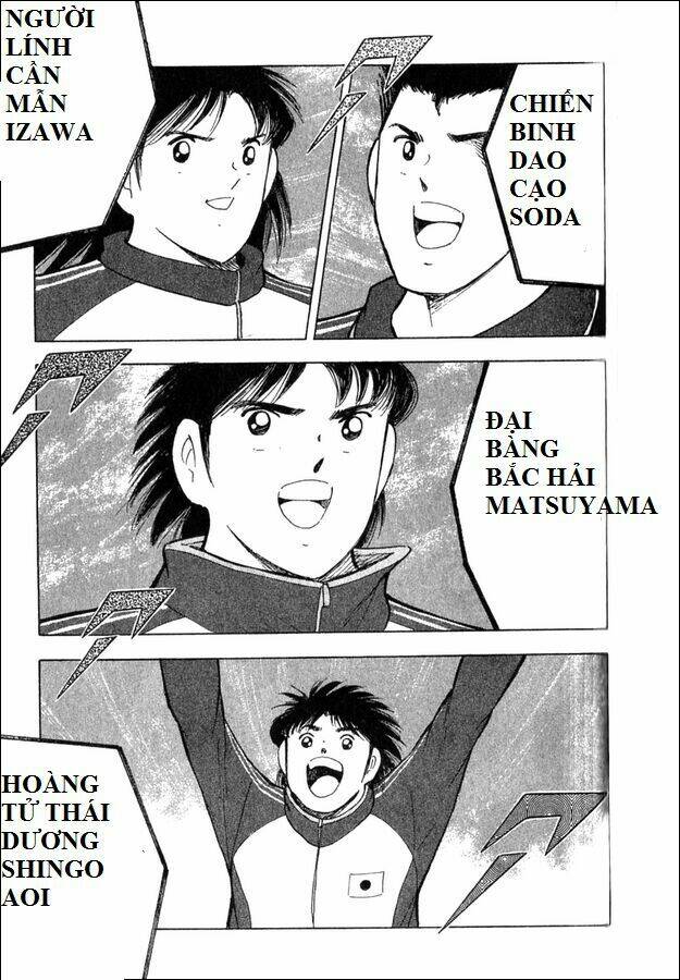 captain tsubasa: all stars games (25th anniversary) - trận đấu trong mơ chapter 1 19